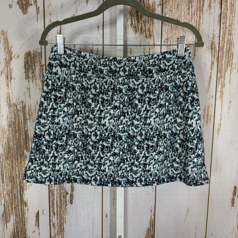 Tranquility by Colorado Clothing Textured Black and White Mini Skirt. Size Small